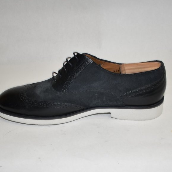 Hugo Boss Eden Wingtip Oxford Dark Blue Size 9.5 main image 9